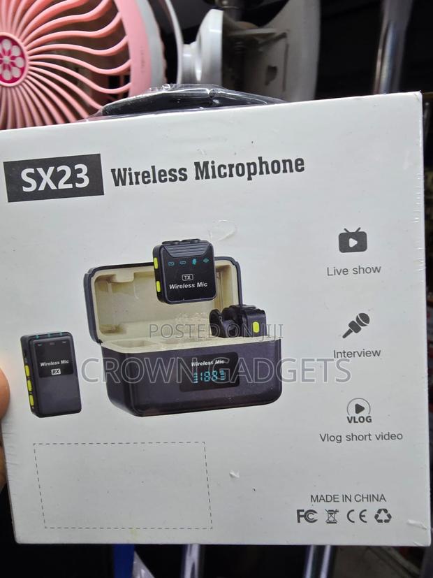 Sx23 Wireless Microphone With Noise Reduction Technology - thumbnail 2