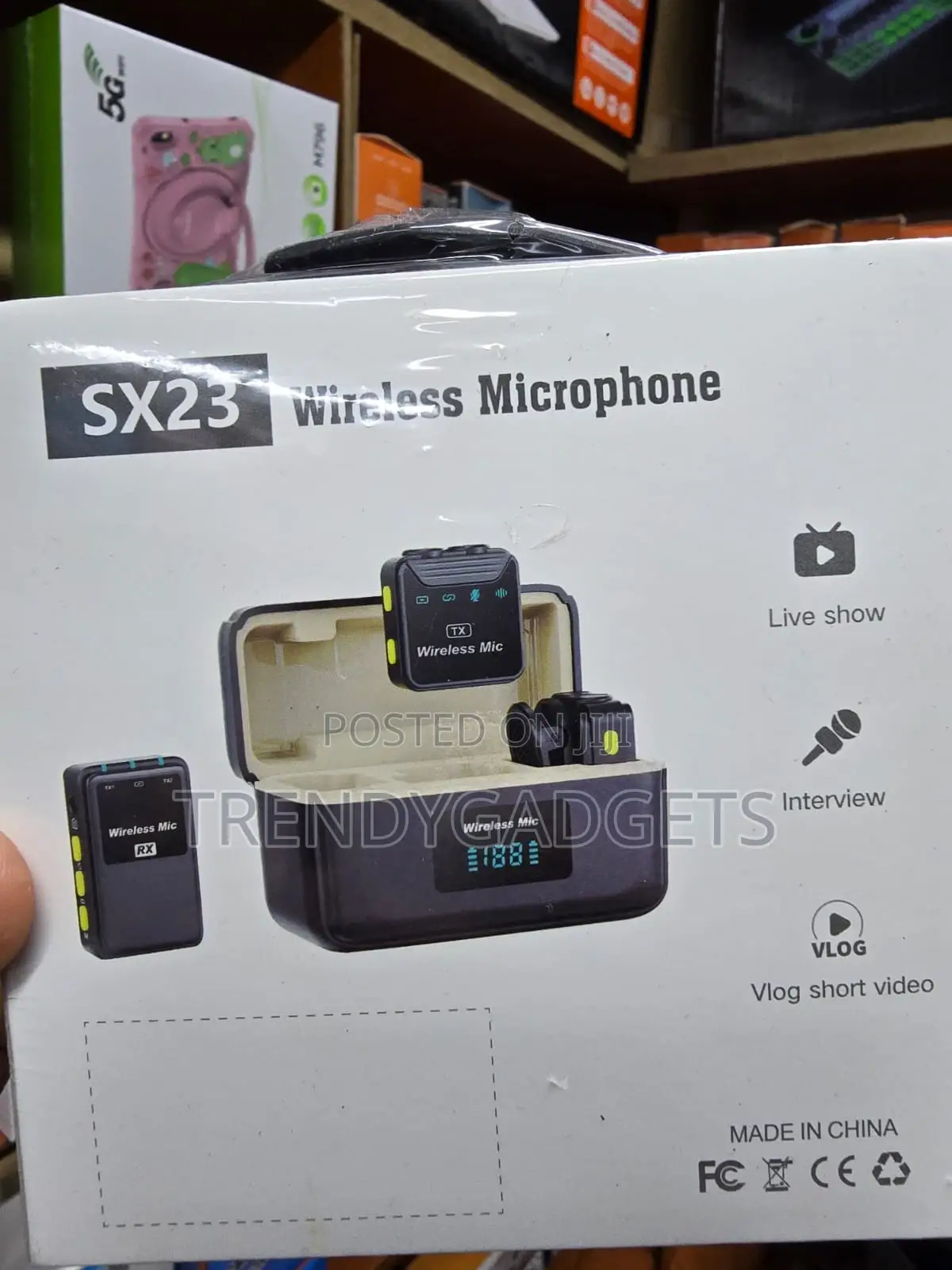 Sx23 Wireless Microphone With Noise Reduction Technology