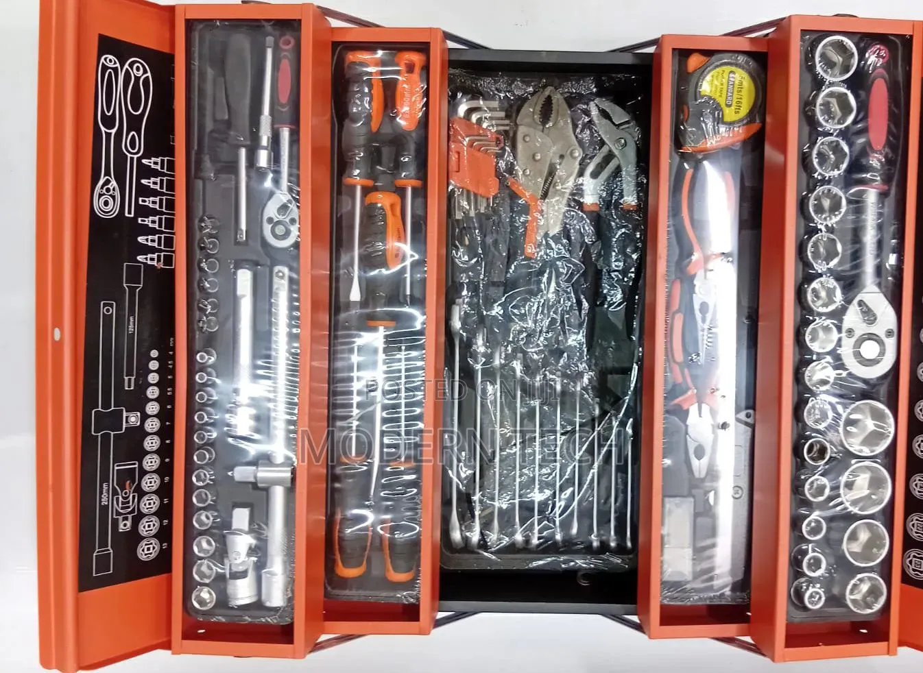85pcs Heavy Duty Multi-Purpose Tool Set