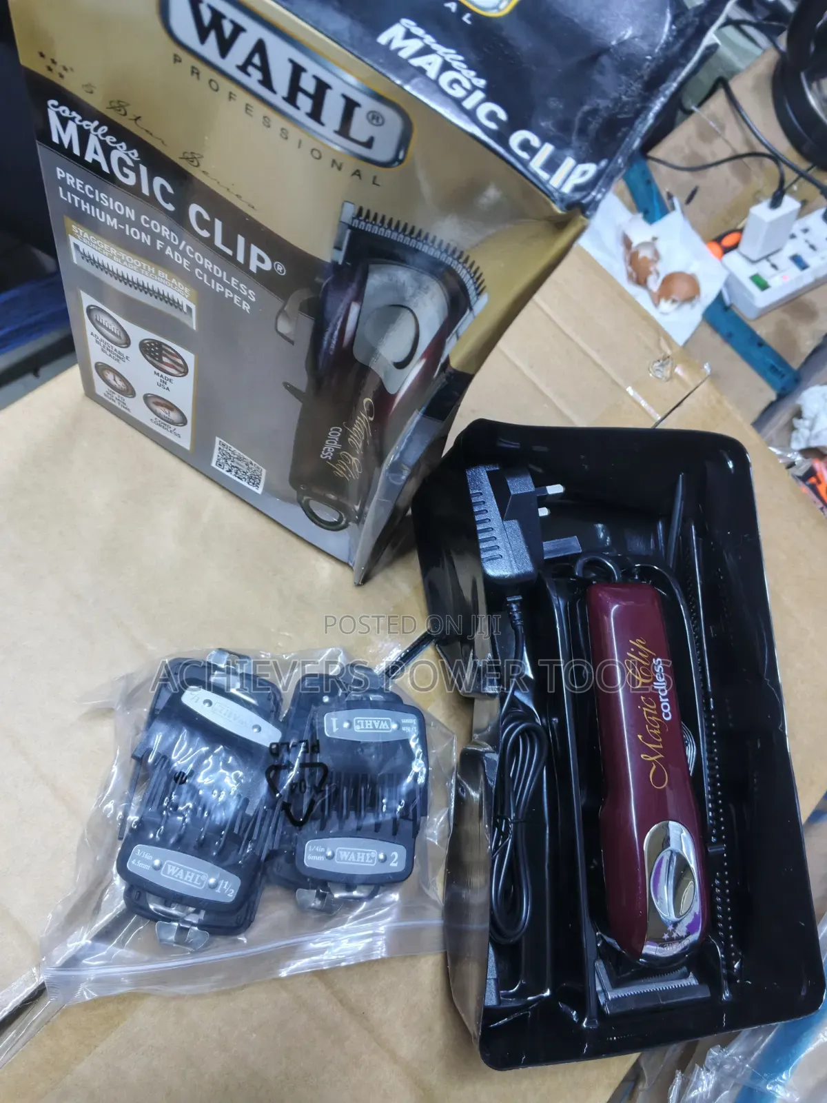 Powerful Magic Clip Cordless Shaving Machine