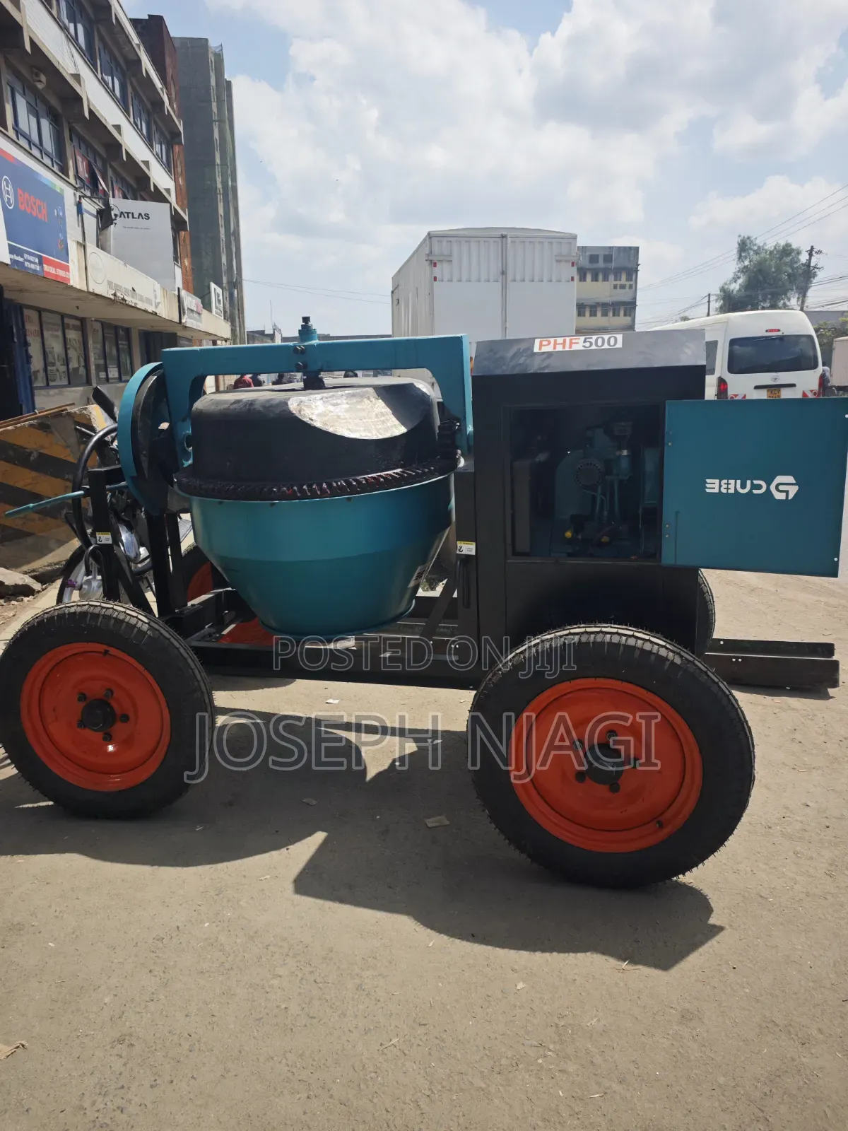 Concrete Mixer(Cube)