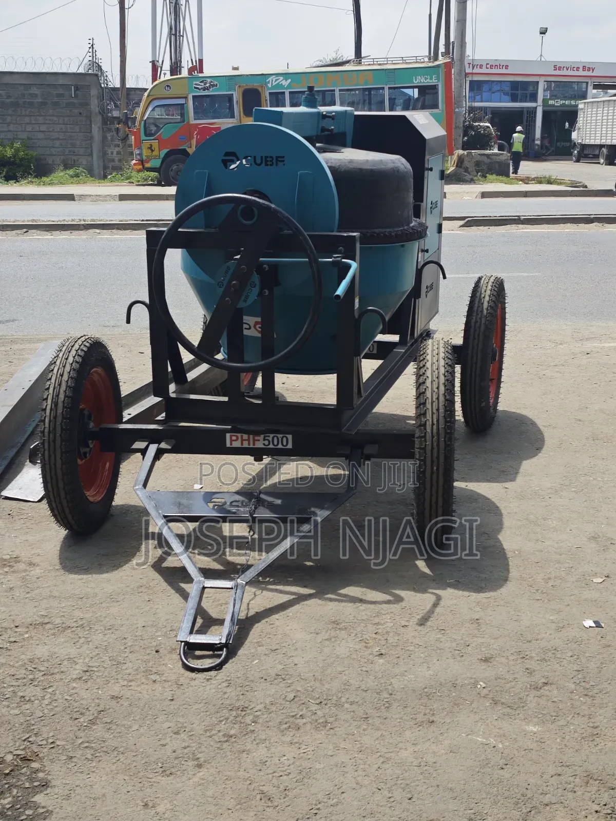 Concrete Mixer(Cube)