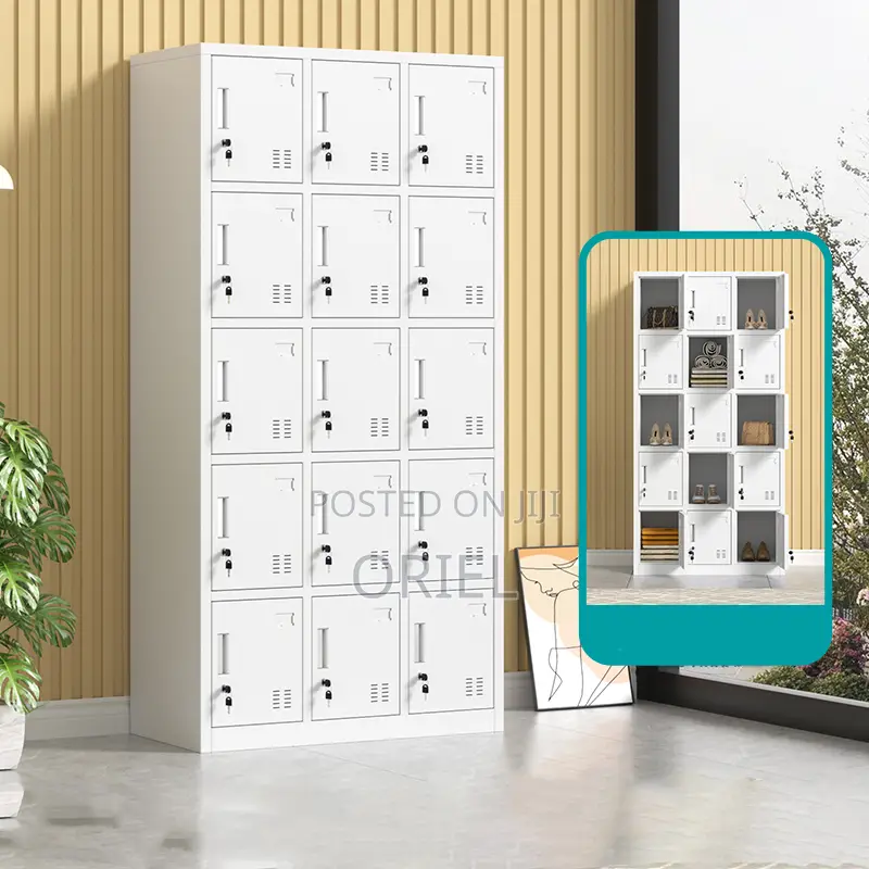 Office Cabinet 15-Locker Office Storage Cabinet