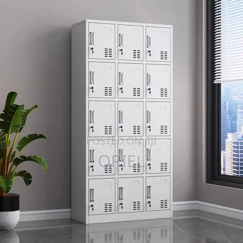 Office Cabinet 15-Locker Office Storage Cabinet