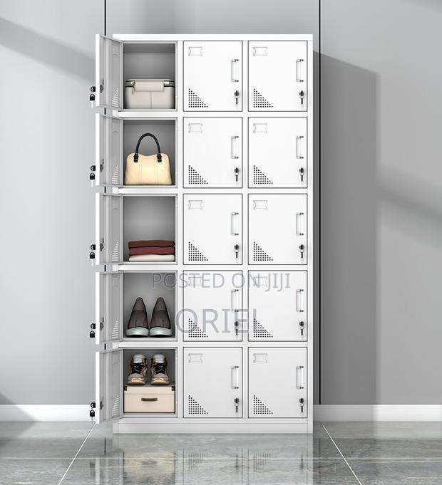 Office Cabinet 15-Locker Office Storage Cabinet - thumbnail 10