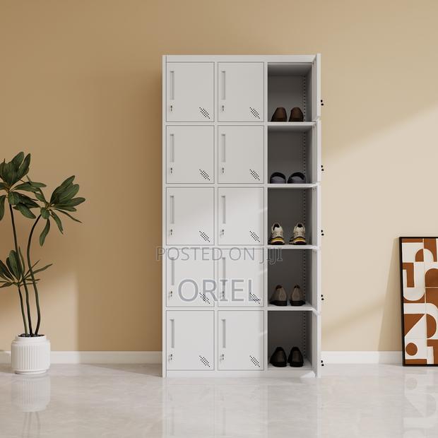 Office Cabinet 15-Locker Office Storage Cabinet - thumbnail 11