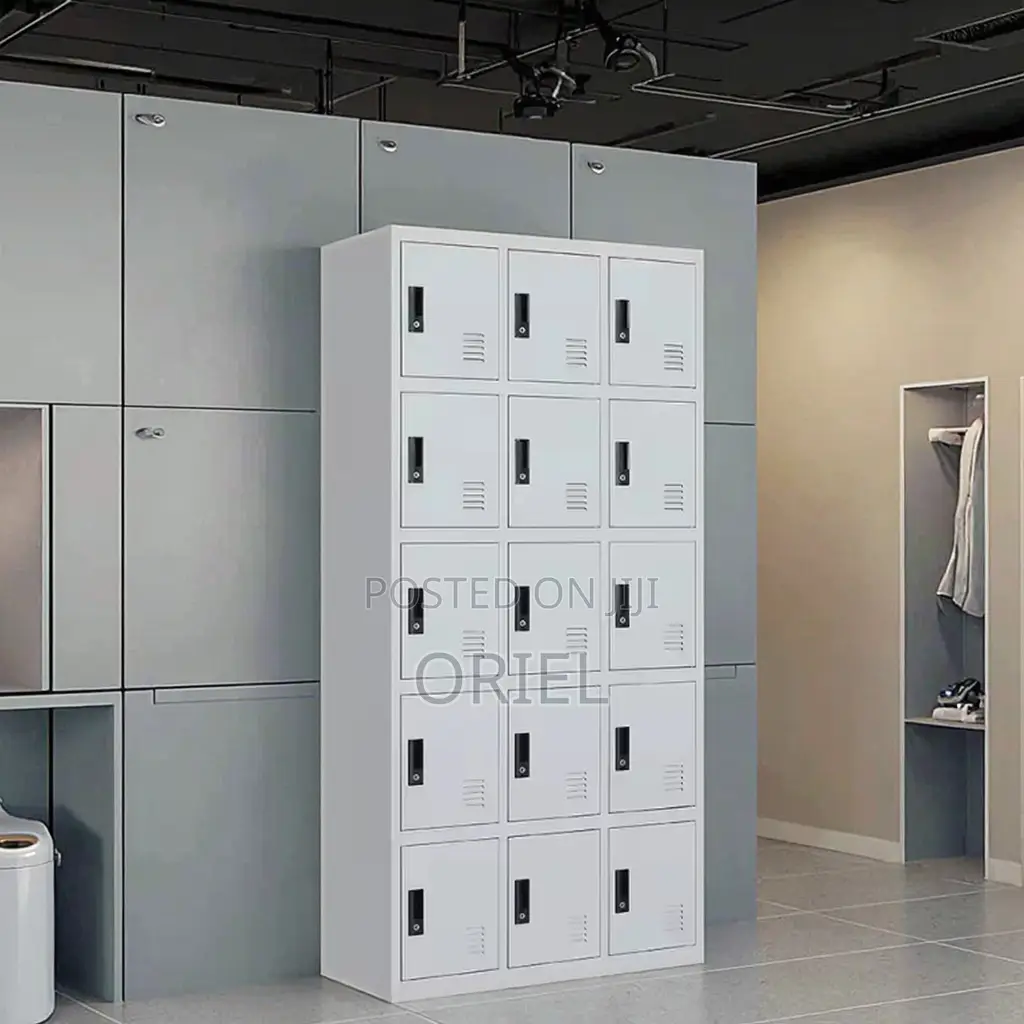 Office Cabinet 15-Locker Office Storage Cabinet