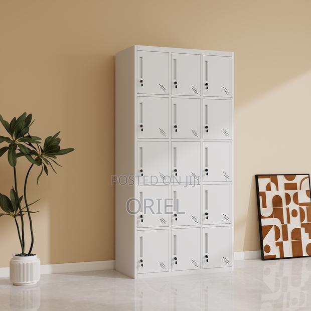 Office Cabinet 15-Locker Office Storage Cabinet - thumbnail 16