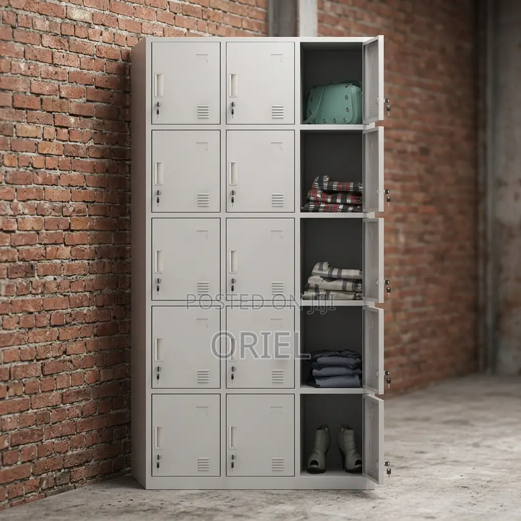 Office Cabinet 15-Locker Office Storage Cabinet