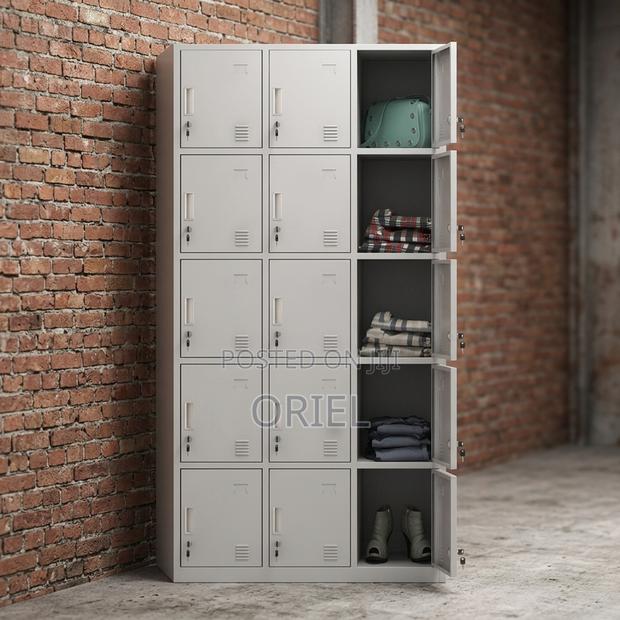 Office Cabinet 15-Locker Office Storage Cabinet - thumbnail 17