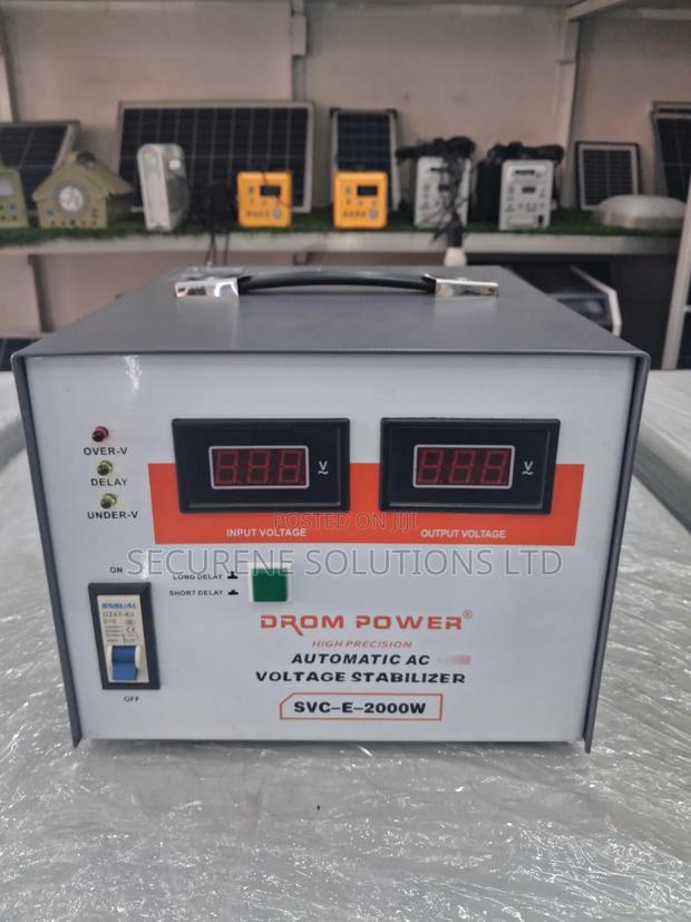 Automatic Voltage Stabilizer Single Phase Servo Motor 200va Watts