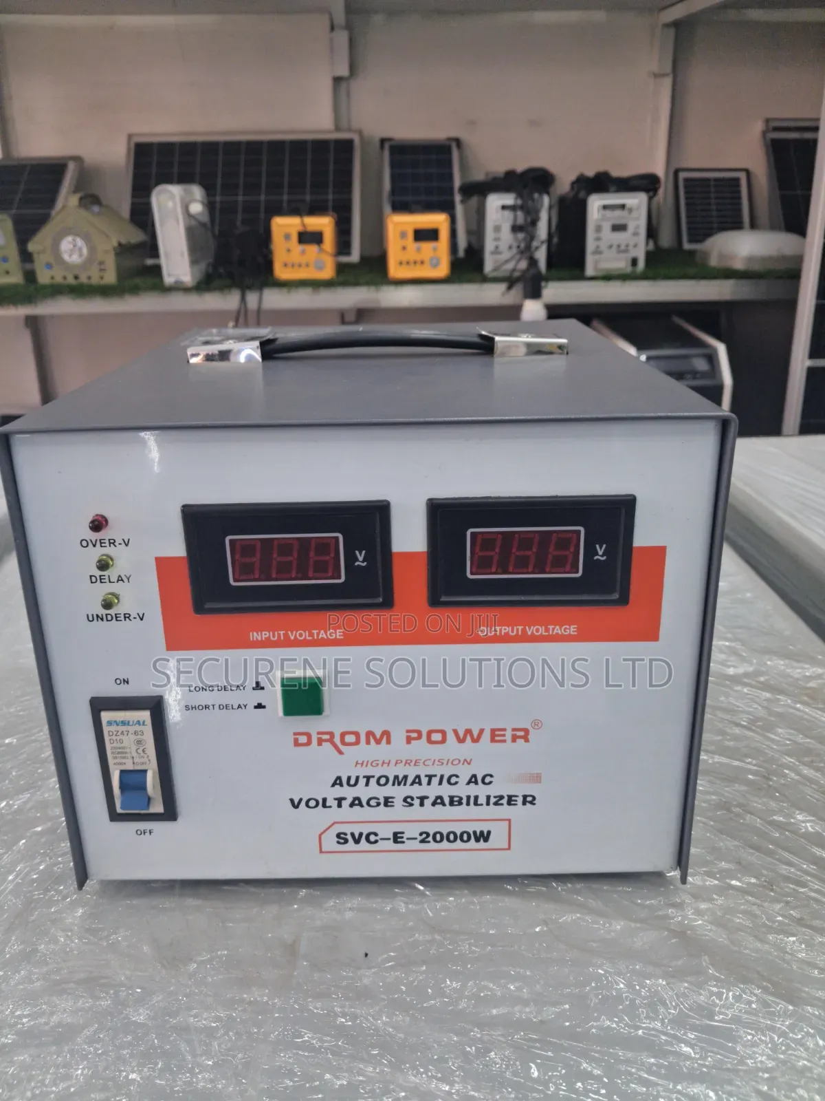 Automatic Voltage Stabilizer Single Phase Servo Motor 200va Watts