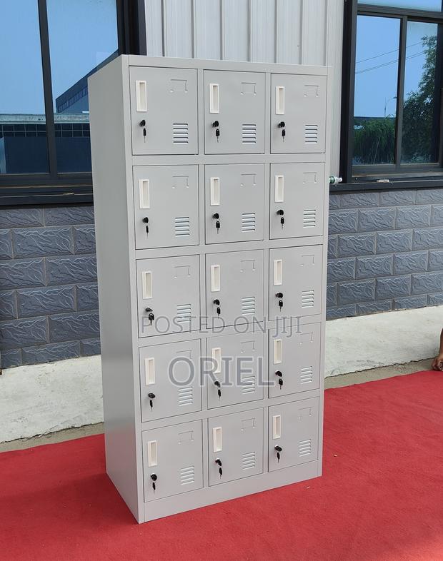 Office Cabinet 15-Locker Office Storage Cabinet - thumbnail 20