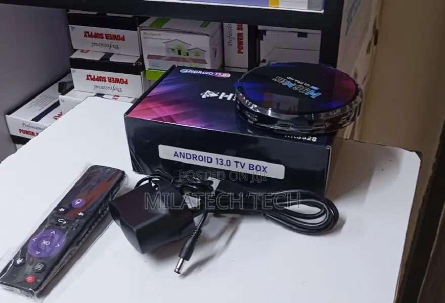 H96 Max Streaming Tv Box – 4gb Ram, 64gb