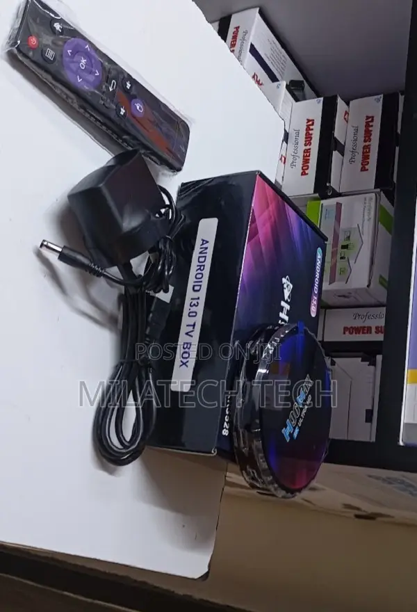 H96 Max Streaming Tv Box – 4gb Ram, 64gb