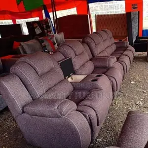 3-1-1 Leather Semi Recliner Sofas