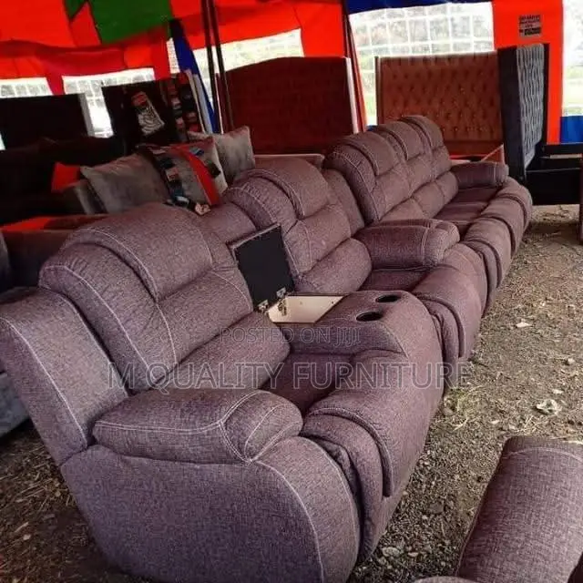 3-1-1 Leather Semi Recliner Sofas