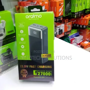 27000 Mah Quality Powerbank 22.5 Watts Smart Digital Display