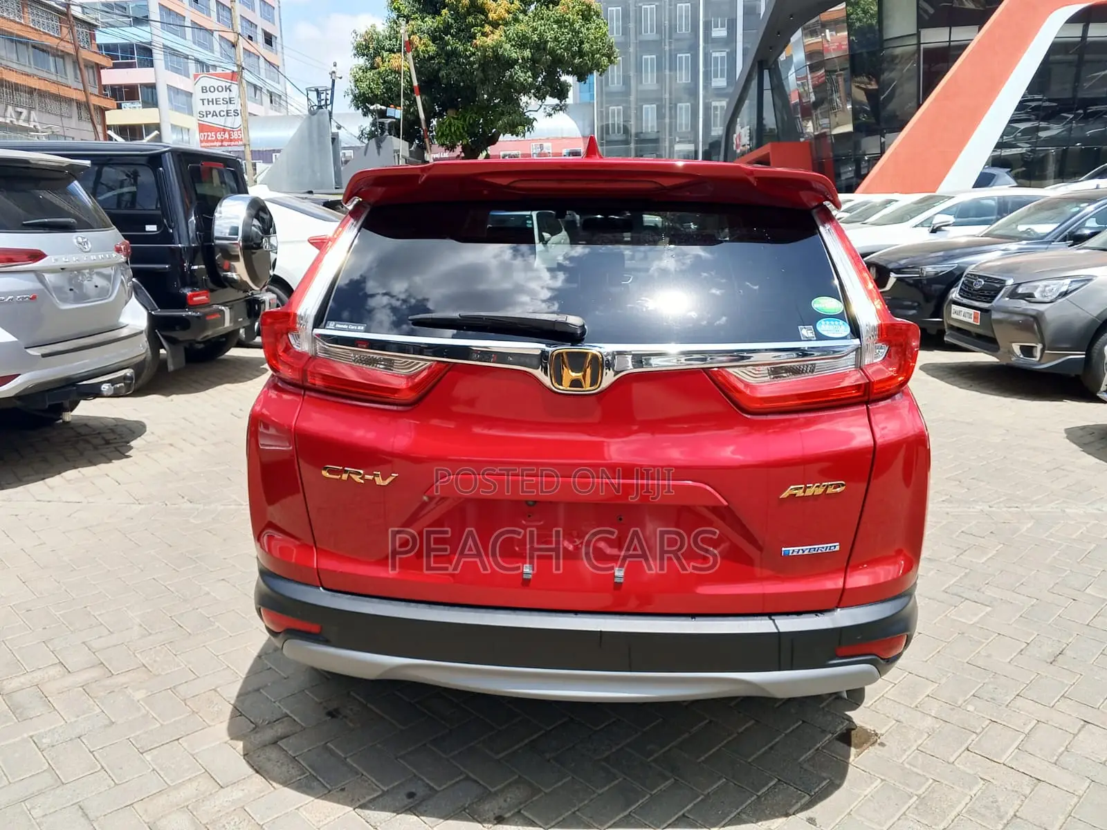 Honda CR-V 2018 Red