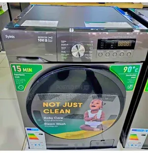 Syinix 10/7kg Front Load Wash and Dry Washing Machine