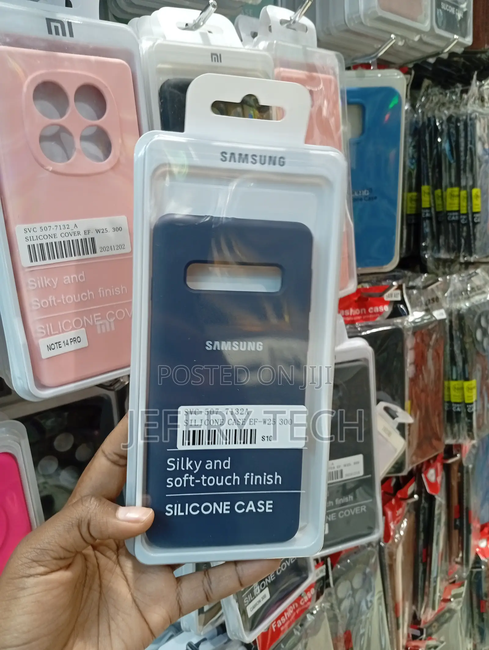 Samsung Galaxy S10 Silicone Cas-Blue