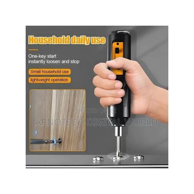 34-in-1 Electric Screwdriver 3.6v Cordless Screwdriver Set