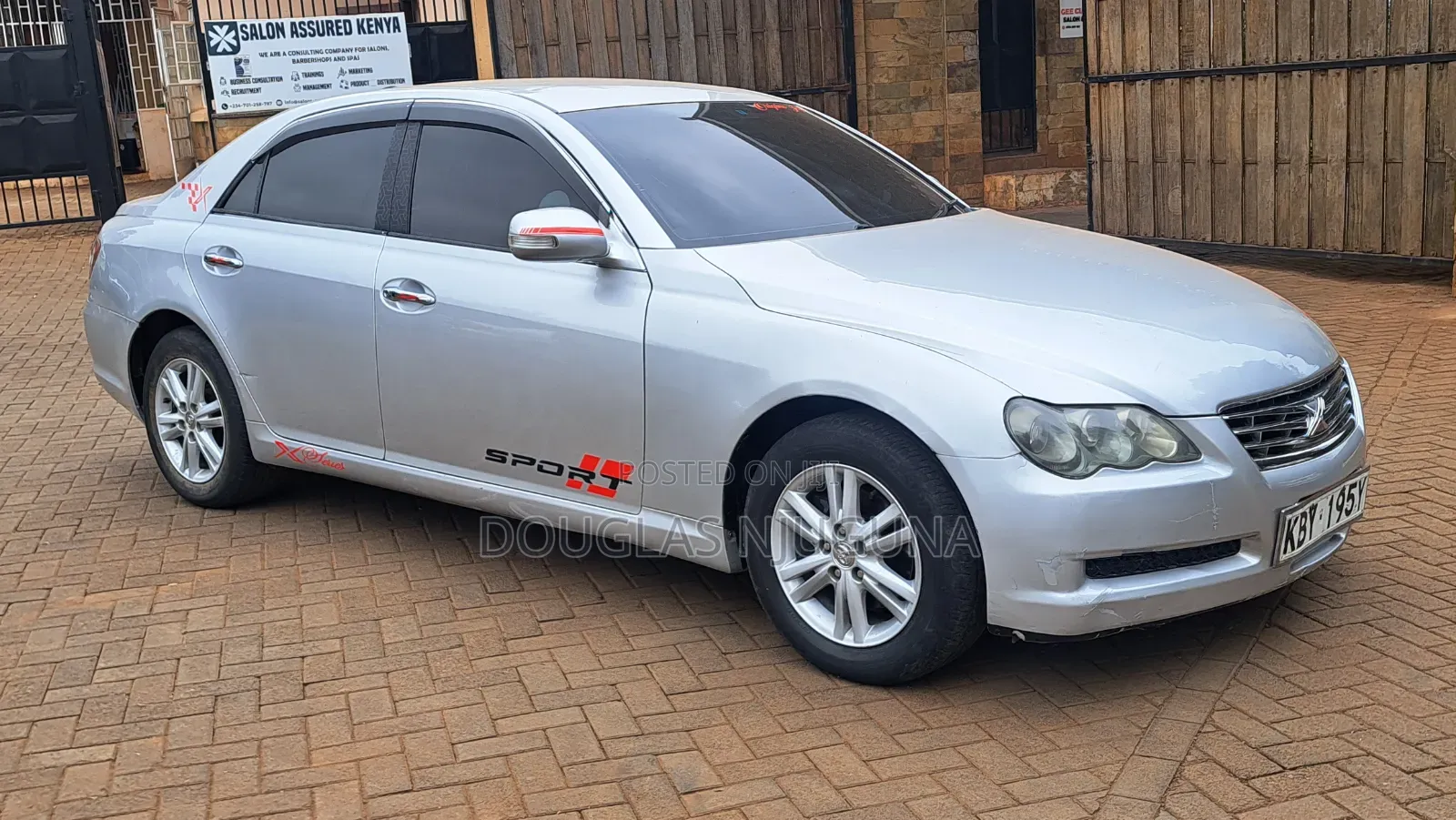 Toyota Mark X 2007 Silver