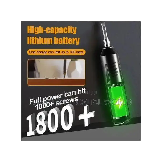 34-in-1 Electric Screwdriver 3.6v Cordless Screwdriver Set