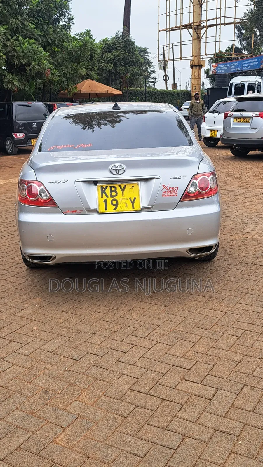 Toyota Mark X 2007 Silver