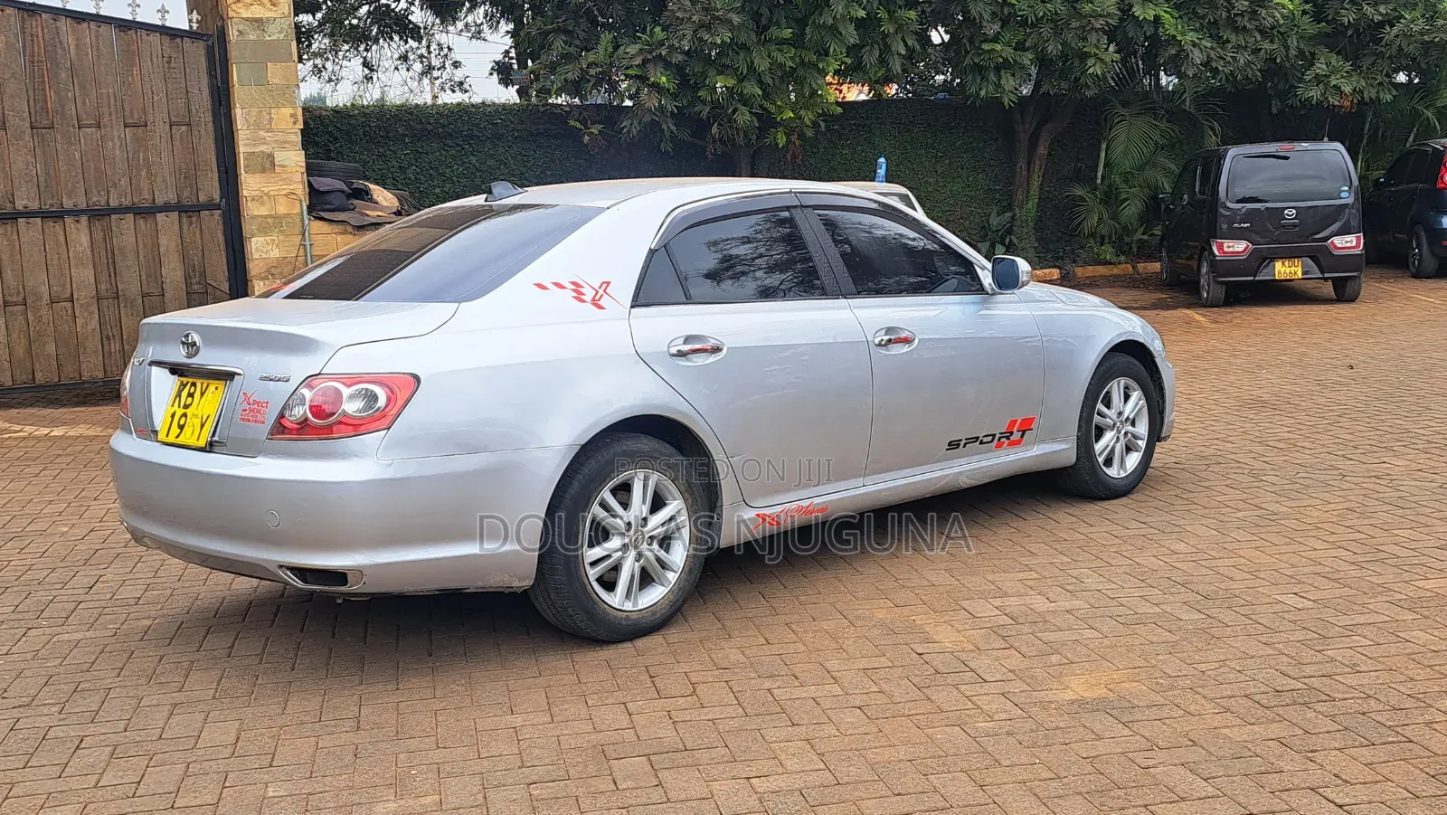Toyota Mark X 2007 Silver