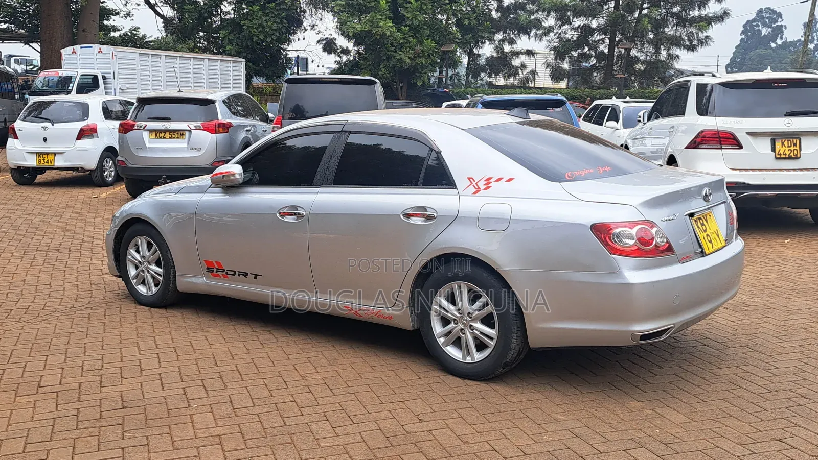 Toyota Mark X 2007 Silver