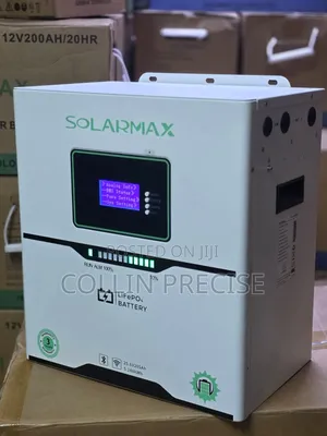 Solarmax 5.12kw 25.4v Lithium Battery