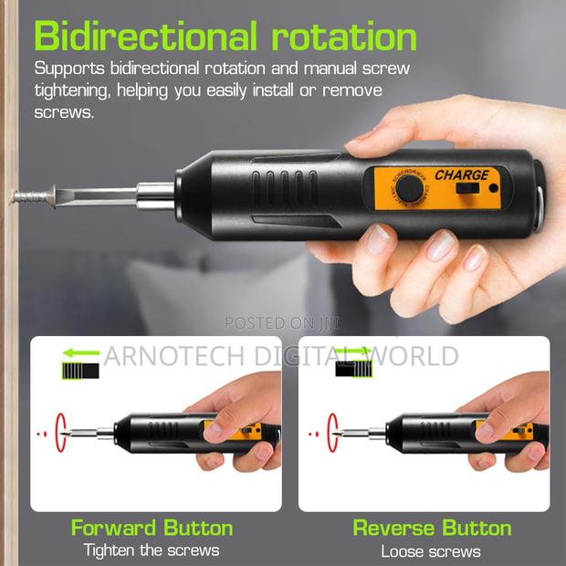 Rechargeable Portable Home Electric Screwdriver Set - thumbnail 2