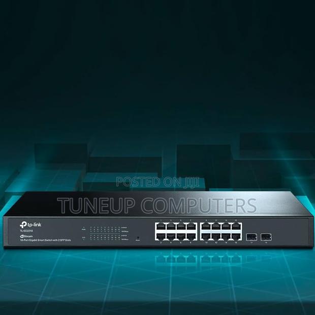 Tp-Link Jetstream 18-Port Gigabit Smart Switch With 16-Port Poe+