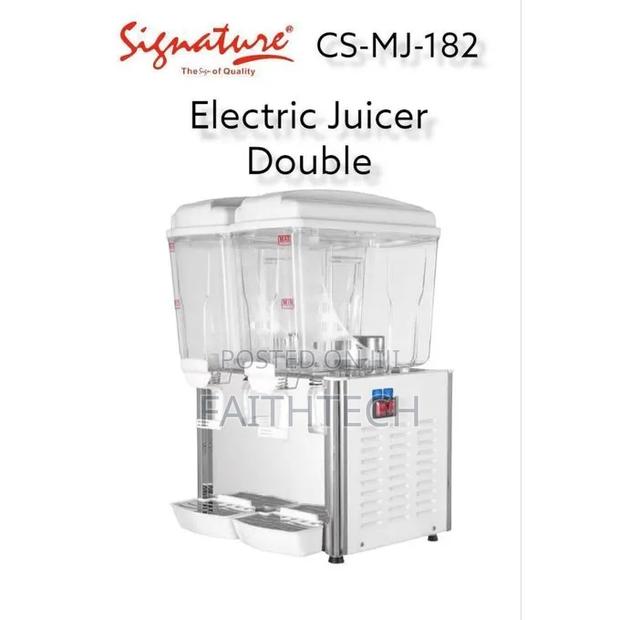 Signature 18 ×2ltr Electric Double Juice Dispenser With Cooling System