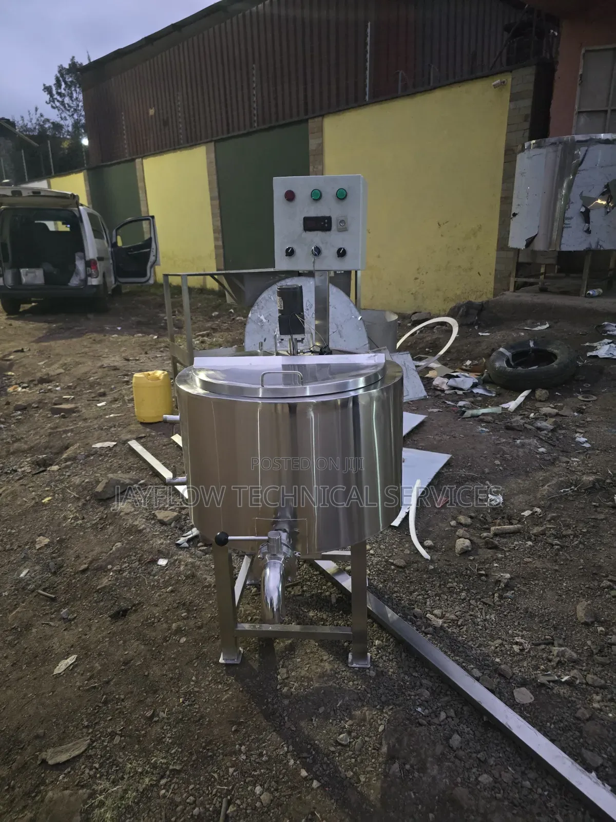 Electric Milk Pasteurizer 100ltrs