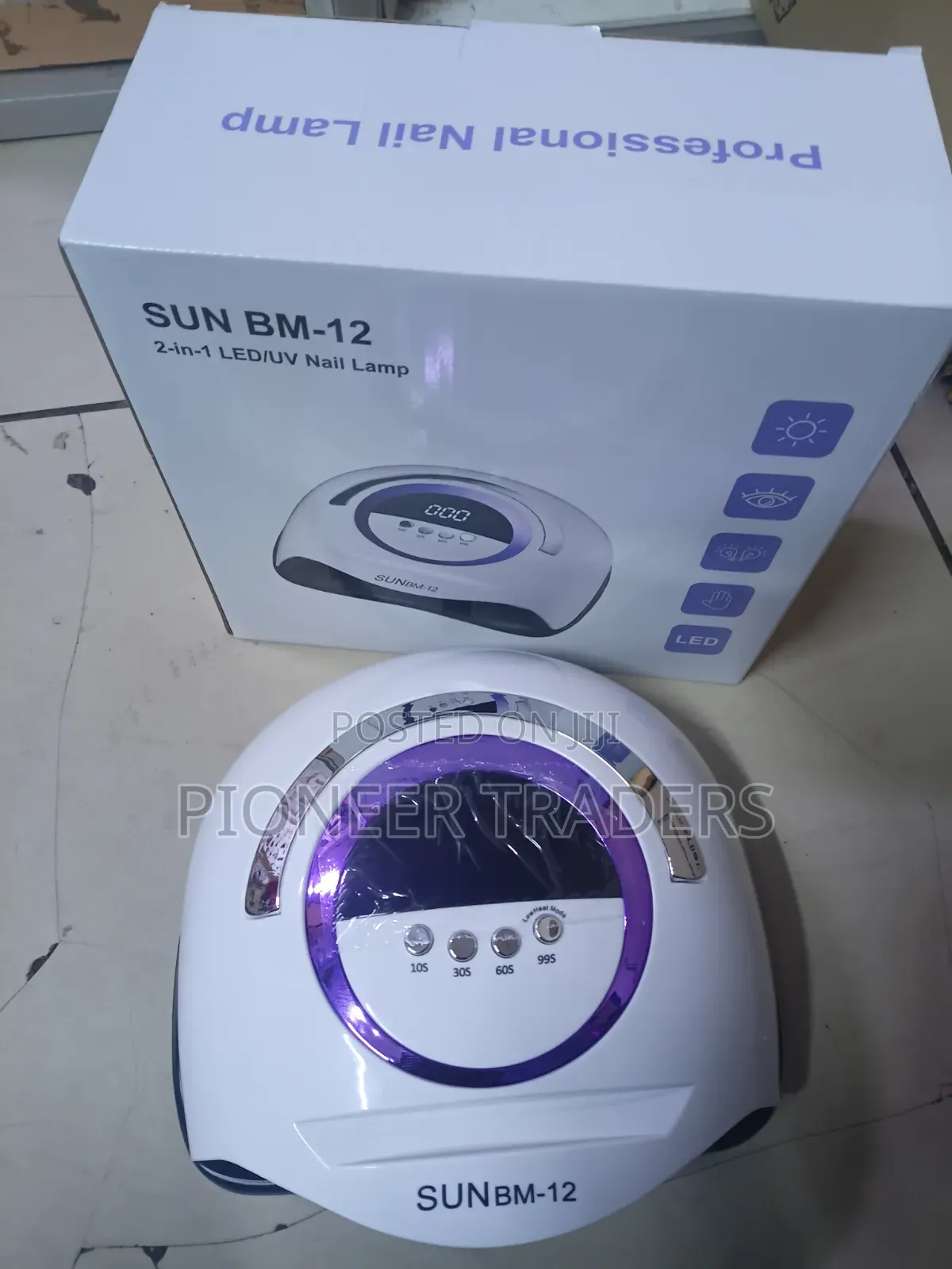 2 in 1 Led/ Uv Nail Lamp