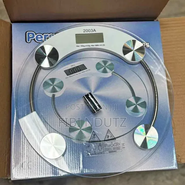 Accurate Glass Bathroom Scale/Clear Glass Bathroom Scale