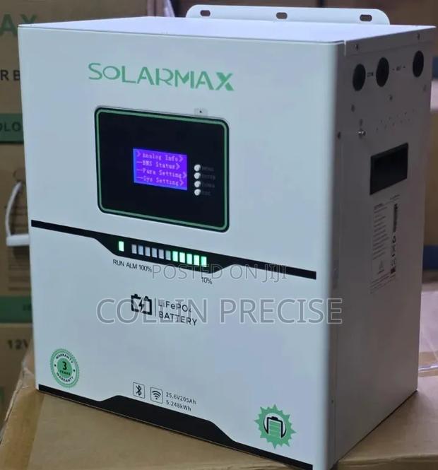 Solarmax 5.12kw 25.4v Lithium Battery - thumbnail 2