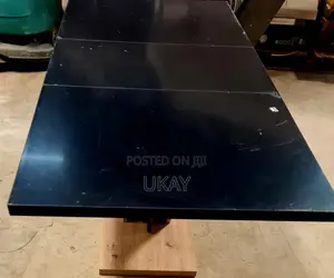Extendable Black Dining Table.