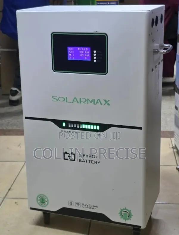 Solarmax 10.12kw 51.2v Lithium Battery