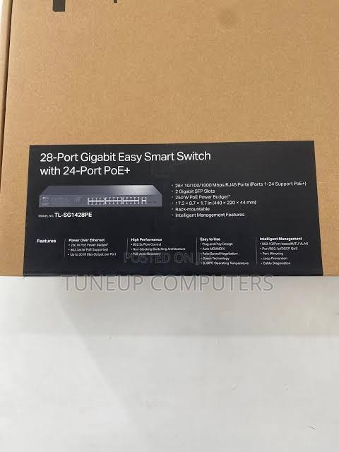Tp-Link 28-Portmbps Gigabit Easy Smart Switch