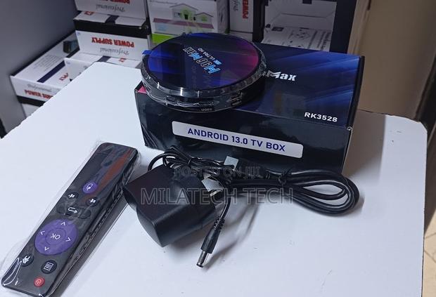 H96 Max Android Media Player – 4gb Ram 64gb Rom With Wifi Support - main view