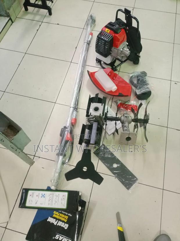 Backpack Brush Cutter With Tiller and Weeder