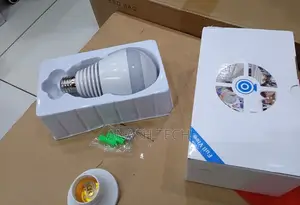 Smart Wifi Bulb Camera for Indoor Monitoring