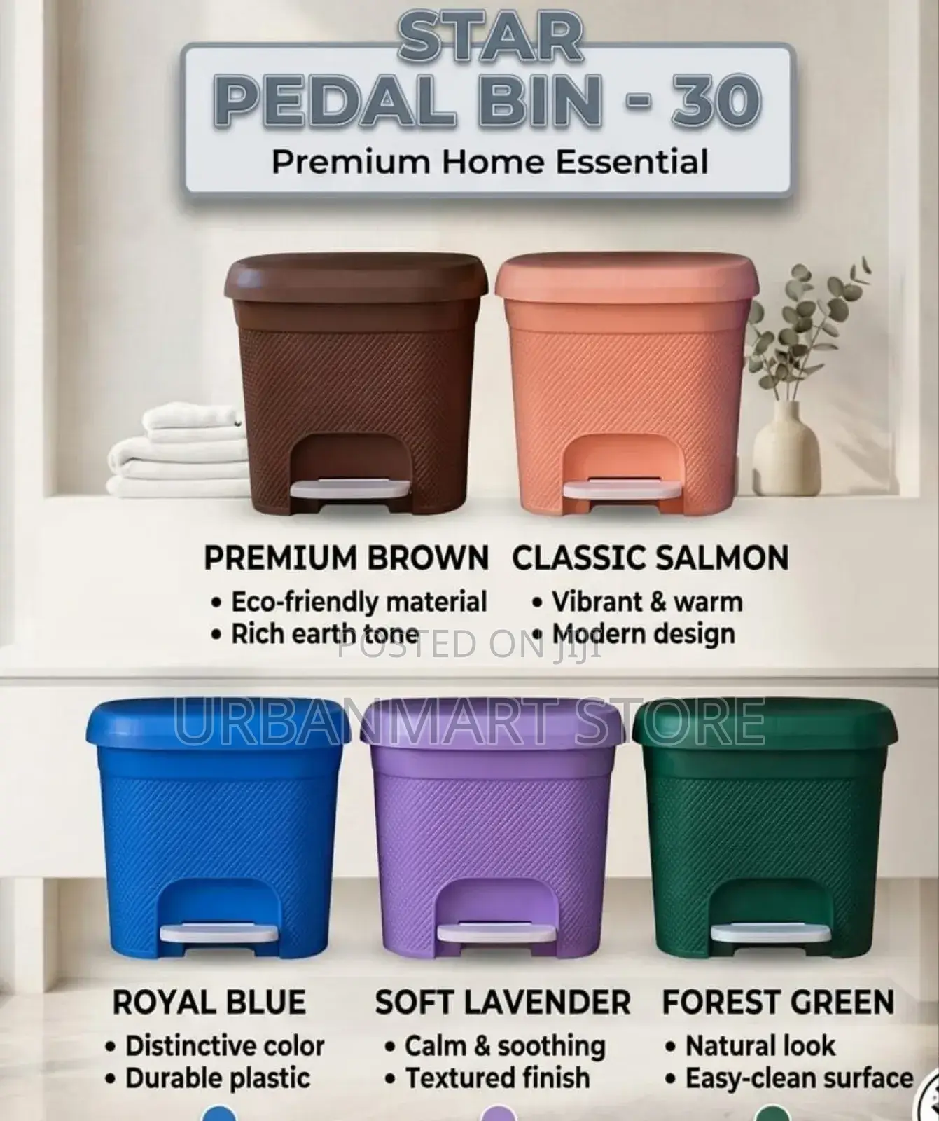 30 Litres Pedal Bin