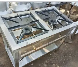 Stainless Steel Two Burner