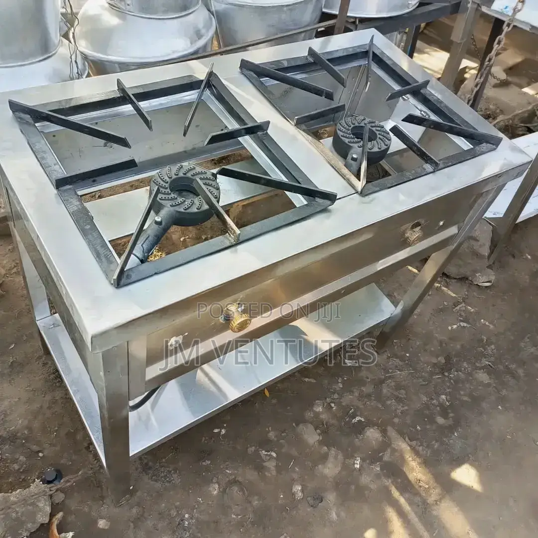 Stainless Steel Two Burner
