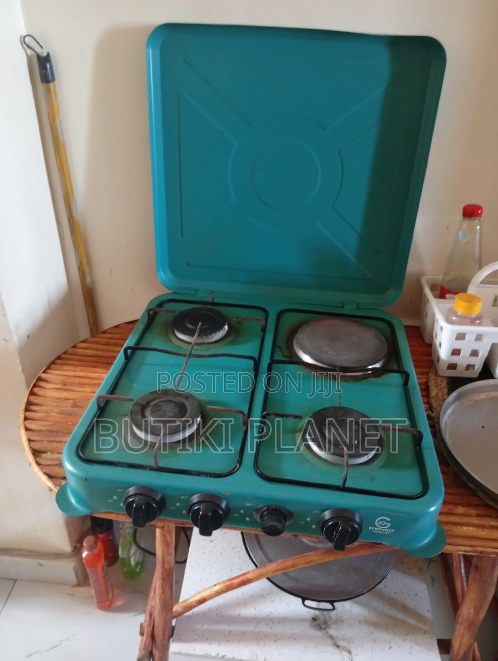 Cooker 4 Burner (3 Gas + 1 Electric)