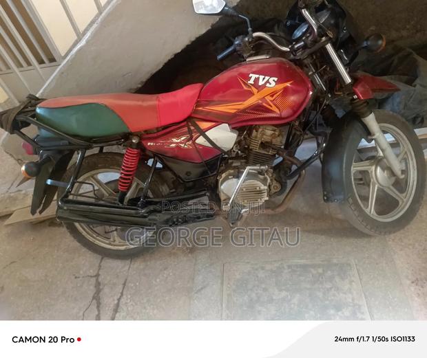 TVS HLX Plus ES 2021 Red